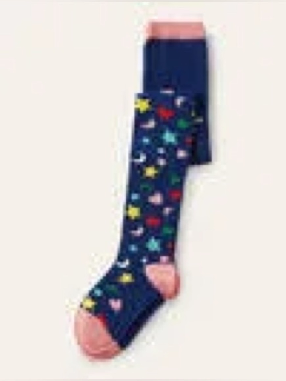 Patterned Tights | Stars Hearts and Moons | 11-12y